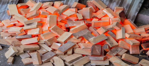 rote heiße feuerfeste Zementsteine